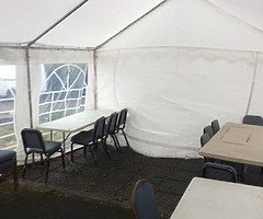 Marquee tables and chairs for hire€400 0874376295