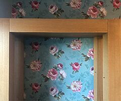 Tall Solid Wood Shelf Unit