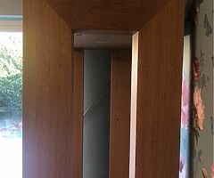 Tall Solid Wood Shelf Unit - Image 4/4