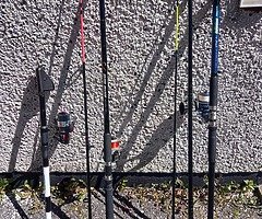Fishing rod and reel