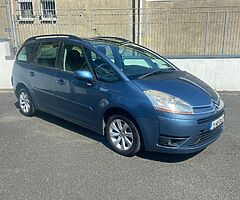 2009 CITROEN C4 PICASSO VTR 7SEATER NCT 4/23 JUST PASSED EXCELLENT CONDITION AUTOMATIC 1.6 DIESEL