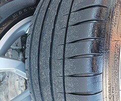 Audi alloys with very good tyres 245/40/18