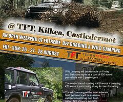 Open Weekend of Extreme Off-roading & Wild Camping!