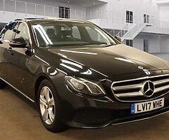 2017 Mercedes-Benz E220d SE 9G EURO 6