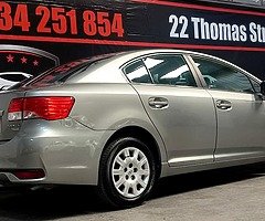 2013 TOYOTA AVENSIS LOW MILES - Image 4/10