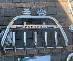 Bragan light bars for Peugeot partner