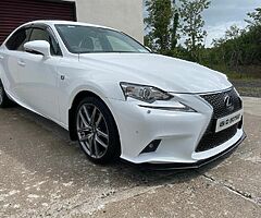 Lexus is300h F sport Pearl White