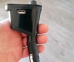 FM transmitter with charger