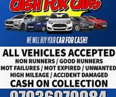 2022 UNWANTED & USED VEHICLES WANTED