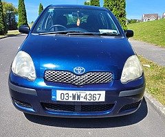 03 Toyota Yaris 1.0 Petrol ( Tax and Tested ) Lady Owner - Image 3/10