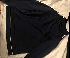 Adidas Blue Tracksuit Top