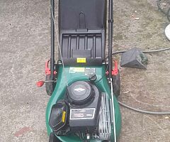 Qualcast  mower  push  like  new