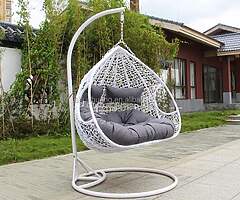 DOUBLE SWING EGG CHAIR - FAST DELIVERY
