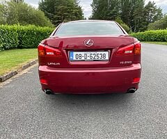 08 Lexus is250 automatic nct 12-22 tax09-22 - Image 4/7
