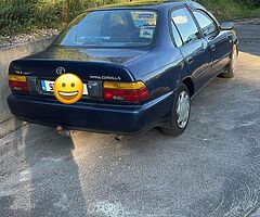 Anyone breaking a e10 saloon Corolla