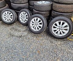 15inch 5x112 vw alloys seat etc