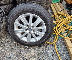 15inch 5x112 vw alloys seat etc - Image 3/4