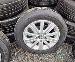 15inch 5x112 vw alloys seat etc - Image 4/4