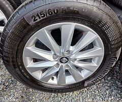 Seat ateca alloys 5x112 16inch vw etc