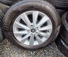 Seat ateca alloys 5x112 16inch vw etc - Image 4/5