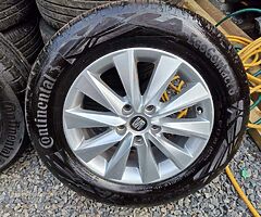 Seat ateca alloys 5x112 16inch vw etc - Image 5/5
