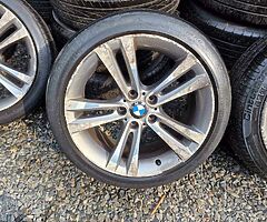 18inch bmw msport alloys 5x120 - Image 4/5