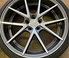 21” Bmw Rennen staggered Alloy wheels