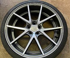 21” Bmw Rennen staggered Alloy wheels - Image 3/6