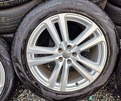 Audi q7 sline alloys 5x112 20inch pirelli tyres - Image 5/5