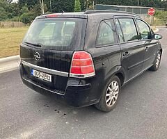 2006 Opel Zafira nct till 26/12/2022 - Image 5/5