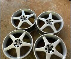 17” 5x100 Kosei seneka s5r rare/oldschool