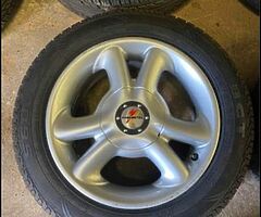 15” Fondmetal alloys 4x114 retro