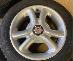 15” Fondmetal alloys 4x114 retro