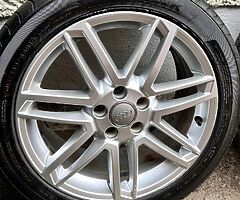 18” Genuine Audi Alloys