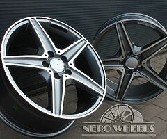 Mercedes AMG style alloy wheels 5x112