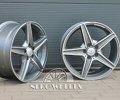 Mercedes AMG style alloy wheels 5x112