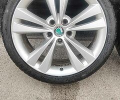 18" Skoda VRS Neptune alloy wheels