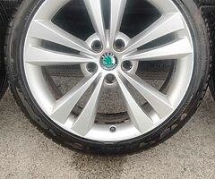 18" Skoda VRS Neptune alloy wheels - Image 3/9