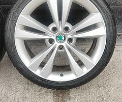 18" Skoda VRS Neptune alloy wheels - Image 5/9