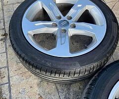 17” AUDI S LINE WHEELS