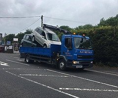 SCRAP CARS VANS JEEPS WANTED CASH PAID DVLNI PAPERWORK COMPLETED LETTER OF DISPOSAL GIVEN  - Image 10/10