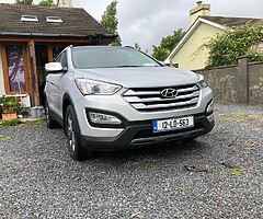 7 seater Santa Fe.