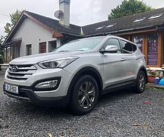 7 seater Santa Fe.