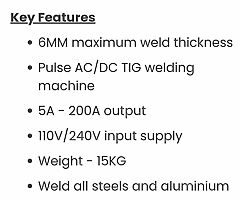 Brand New Tig Welder - Image 4/10