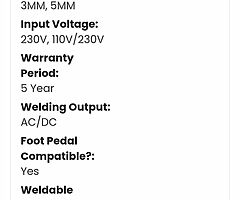 Brand New Tig Welder - Image 6/10
