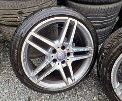 18inch 5x112 mercedes alloys vw audi etc - Image 5/5