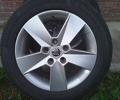Skoda Octavia Alloy wheels - Image 5/6