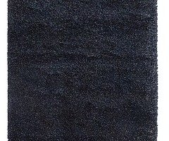 VOLLERSLEV Rug, high pile, dark blue, 200x300 cm ikea