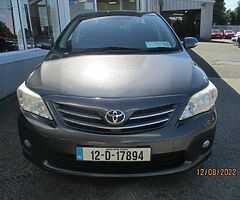 2012 2012 TOYOTA COROLLA 1.4 D4D 90 BHP LUNA NCT 7/23 TAX 8/22  COROLLA