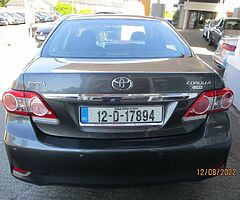 2012 2012 TOYOTA COROLLA 1.4 D4D 90 BHP LUNA NCT 7/23 TAX 8/22  COROLLA - Image 5/10